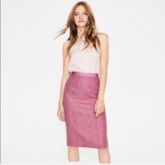 Boden Wool Tweed Pencil Skirt - Picture 2 of 13